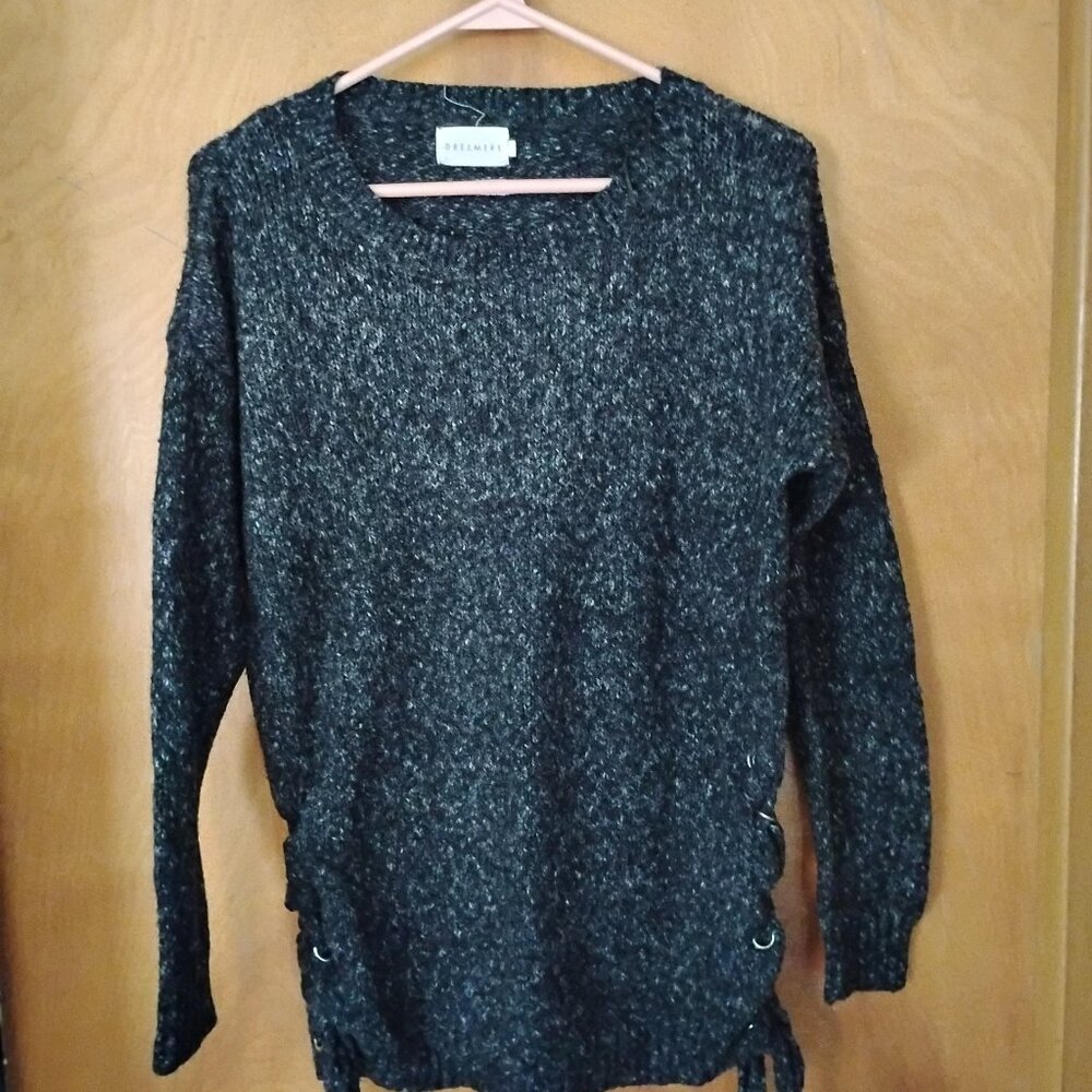Dreamers SOFT Black Long Sweater
